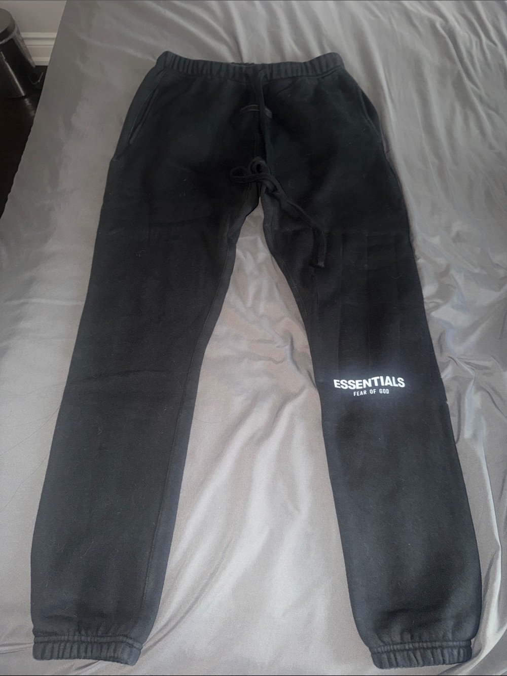 Fear of God Essentials Black Joggers